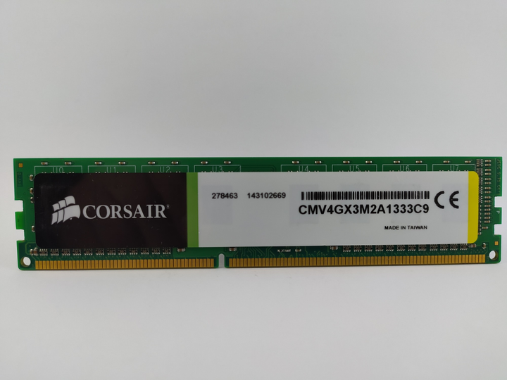 Оперативная память  Corsair DDR3 2Gb 1333MHz (CMV4GX3M2A1333C9) б/у